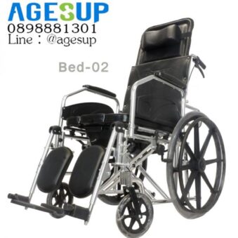 Wheelchair รถเข็นปรับนอน รุ่น bed-02